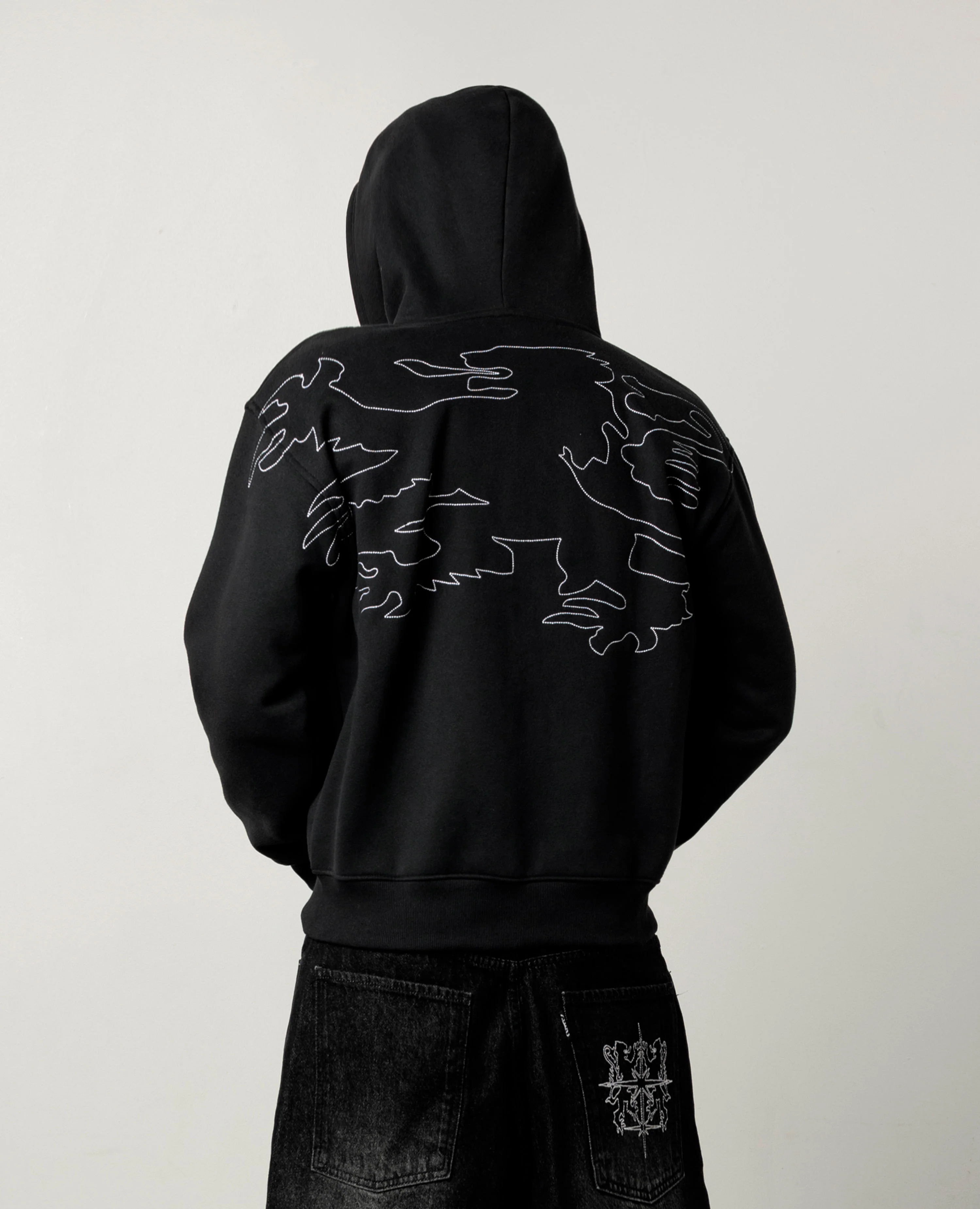 BLACK FLANDRES BLAZON ZIP - Image 3