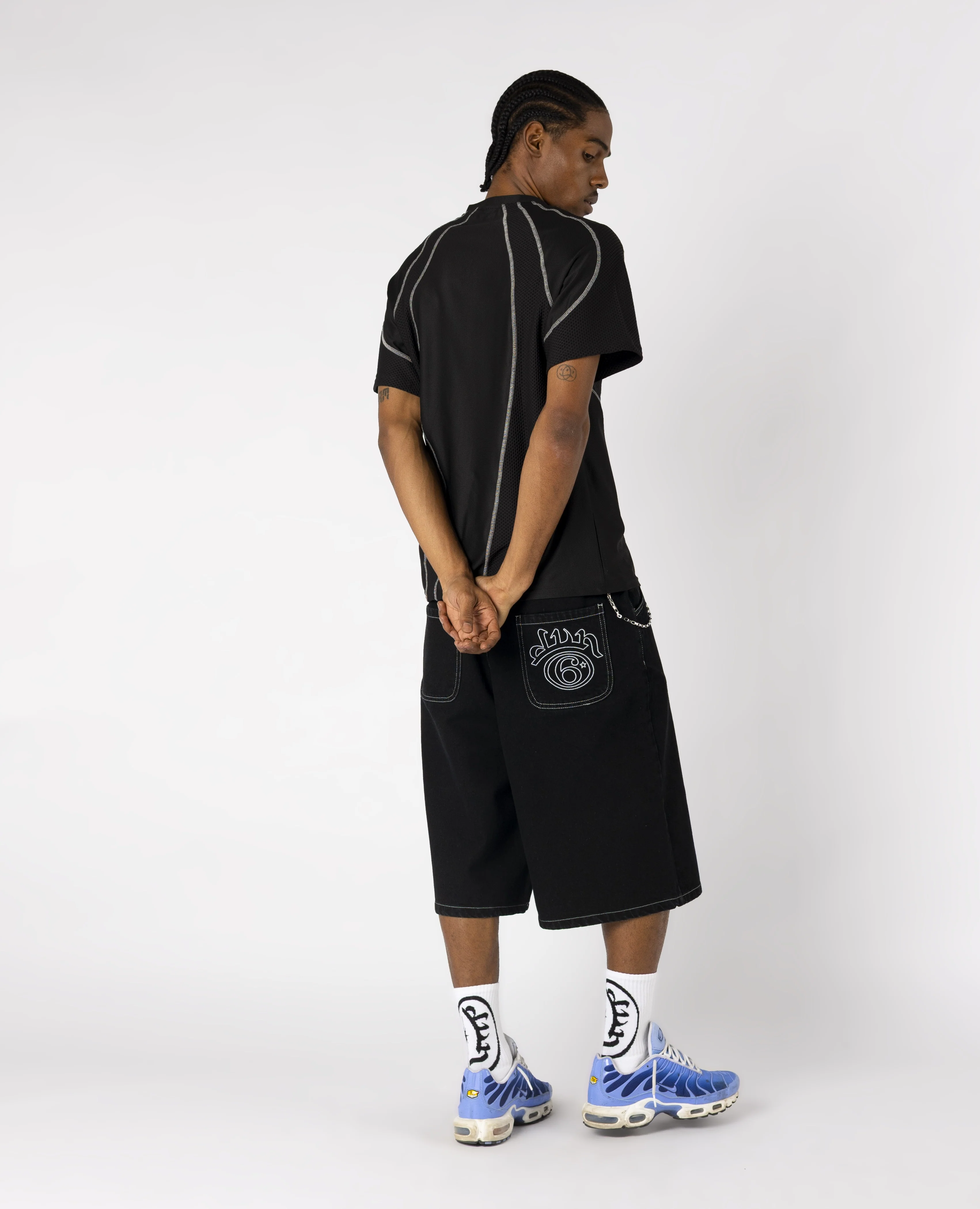 BLACK TECH LINES T-SHIRT - Image 7